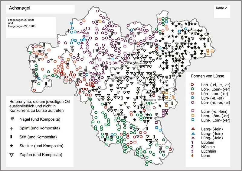 Karte Verbreitung Achsnagel